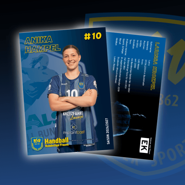 Autogrammkartensatz 26-27