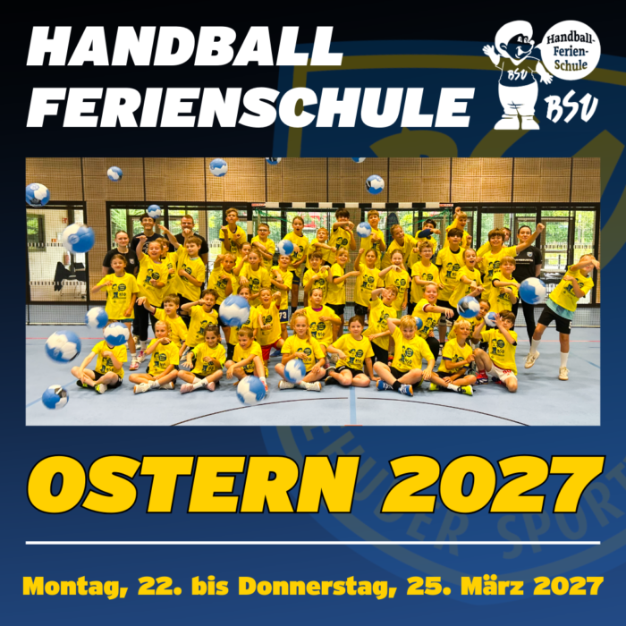 Handball-Ferienschule Ostern 2027