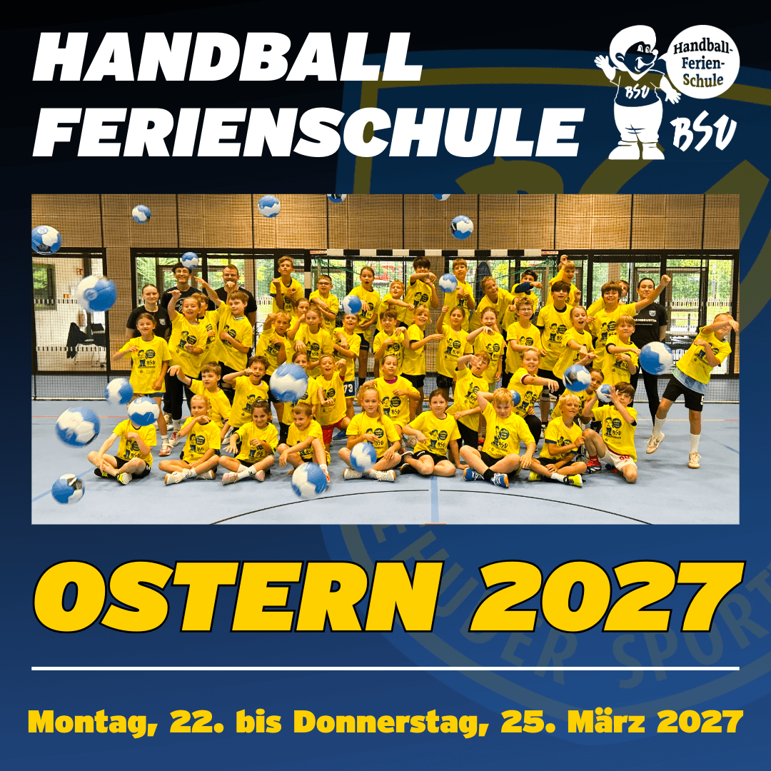 Handball-Ferienschule Ostern 2027