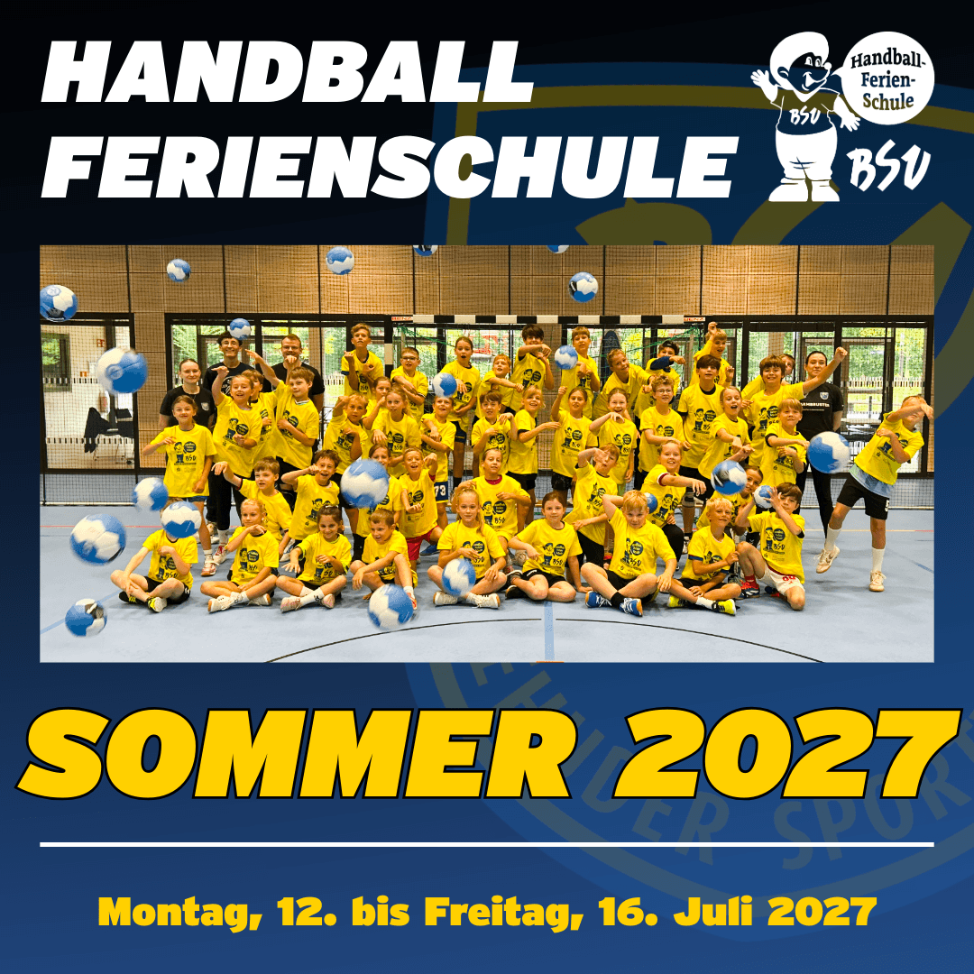 Handball-Ferienschule Sommer 2027